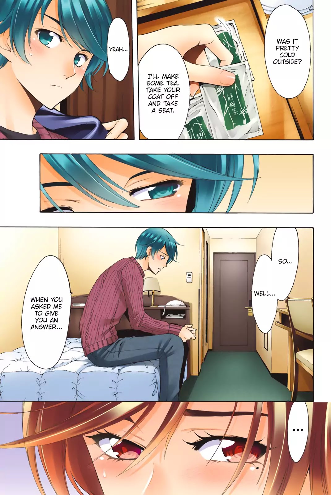Fuuka Special Edition Chapter 2 page 4 - Chapter 2: The Reply