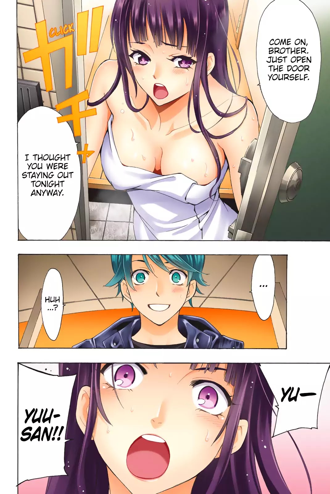 Fuuka Special Edition Chapter 3 page 3 - Chapter 3: Be a Man