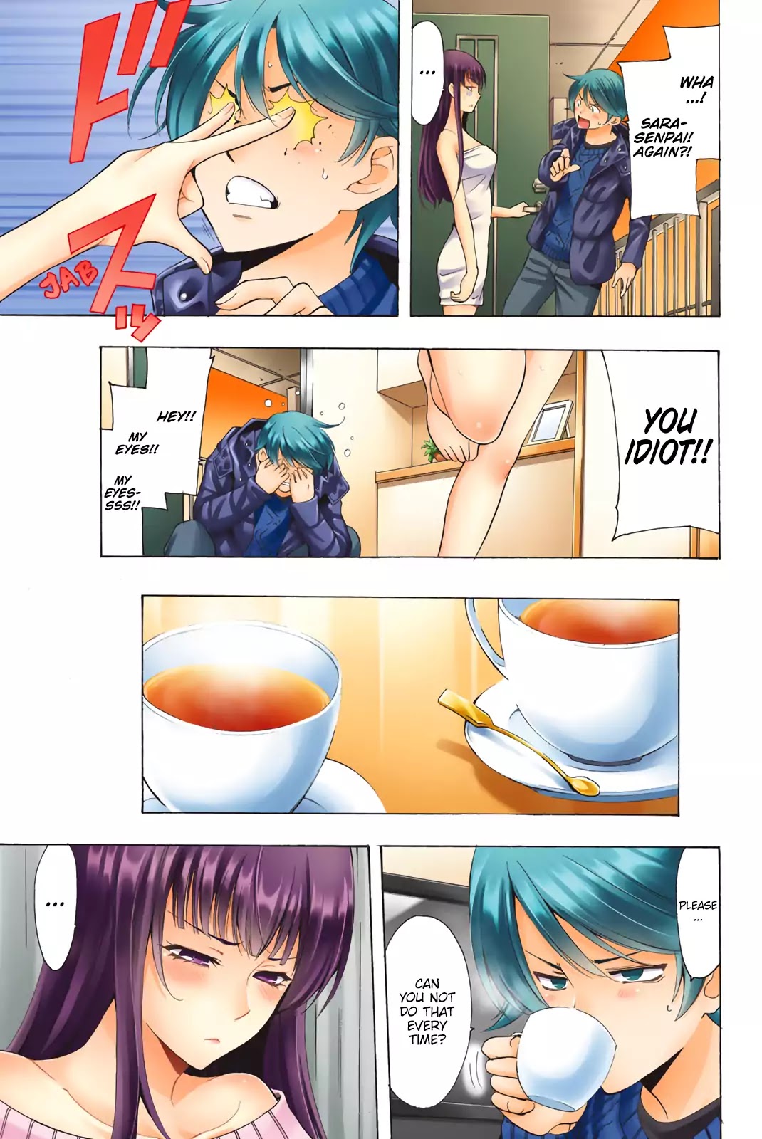 Fuuka Special Edition Chapter 3 page 4 - Chapter 3: Be a Man