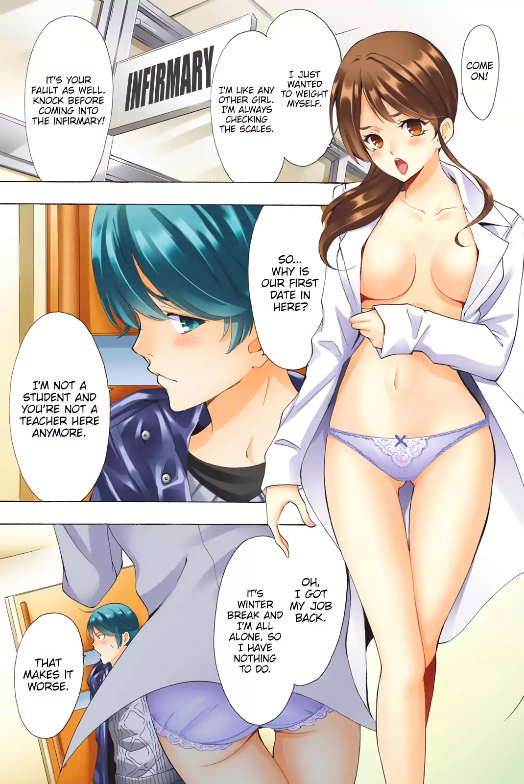 Fuuka Special Edition Chapter 5 page 4 - Chapter 5: Health Class
