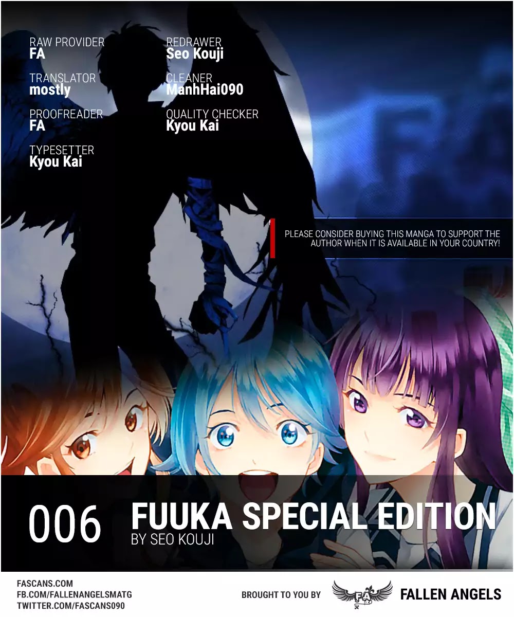 Fuuka Special Edition Chapter 6 page 1 - Chapter 6: A Difficult Dilemma