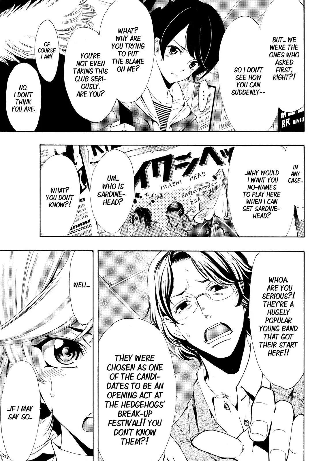 Fuuka Chapter 121 page 13 - Chapter 121: Baptism into touring !
