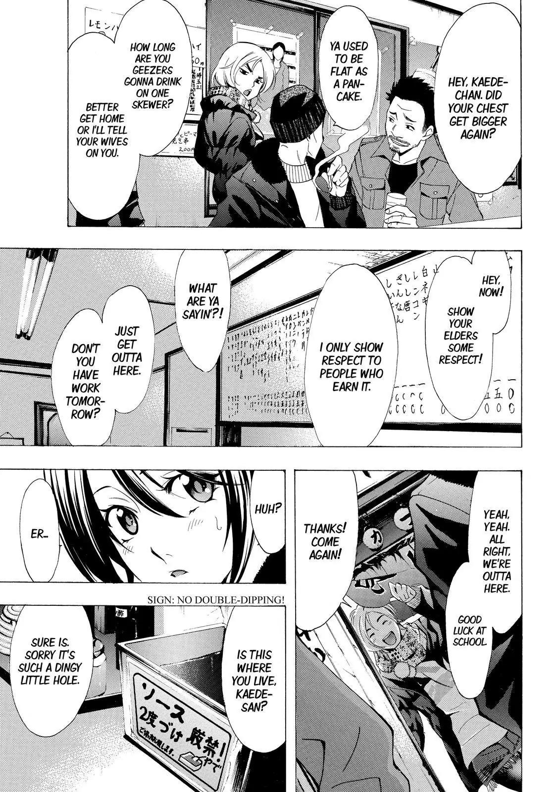 Fuuka Chapter 128 page 11 - Chapter 128: Fried skewers !