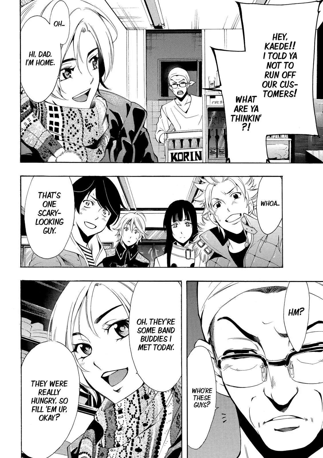 Fuuka Chapter 128 page 12 - Chapter 128: Fried skewers !