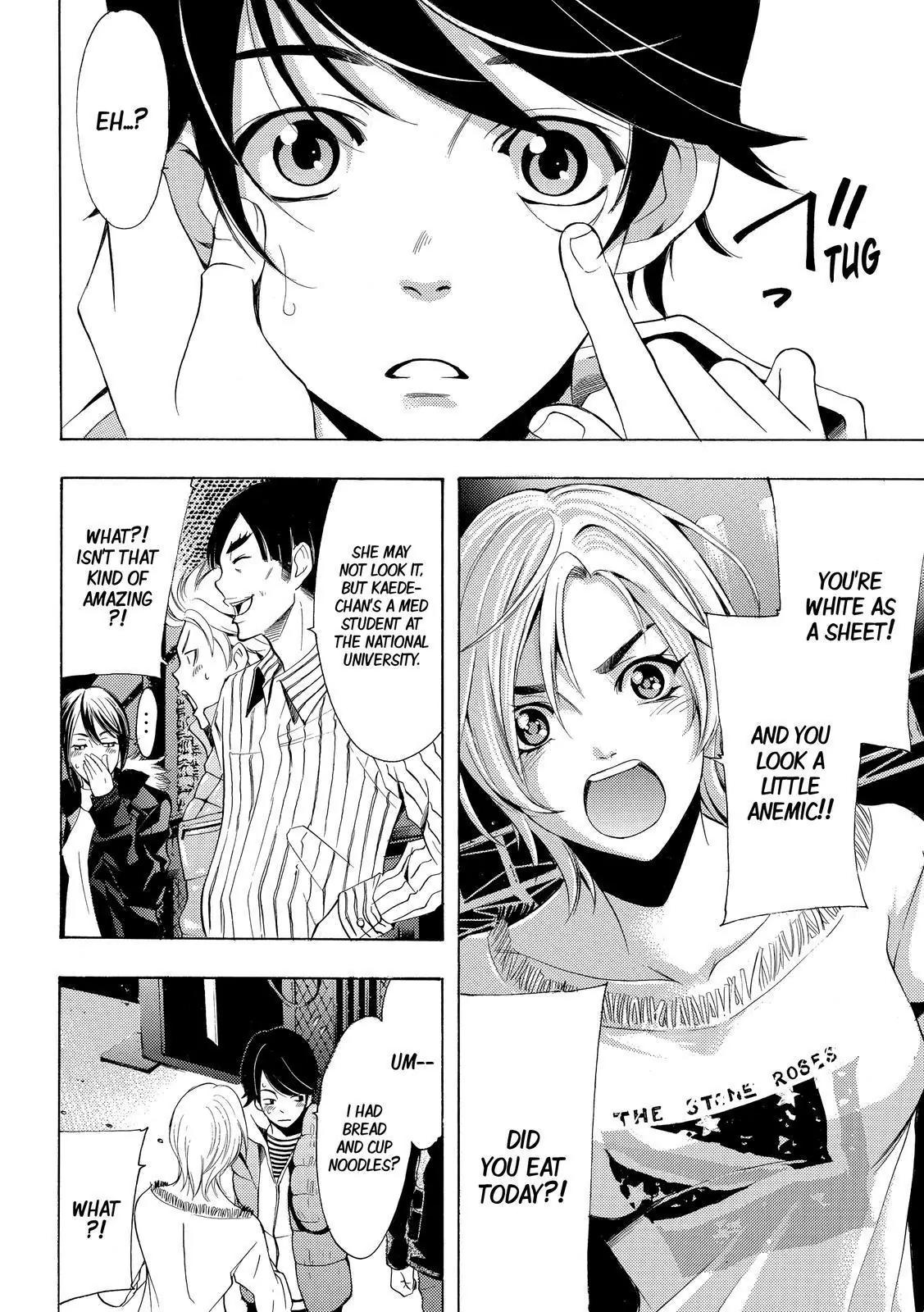 Fuuka Chapter 128 page 8 - Chapter 128: Fried skewers !