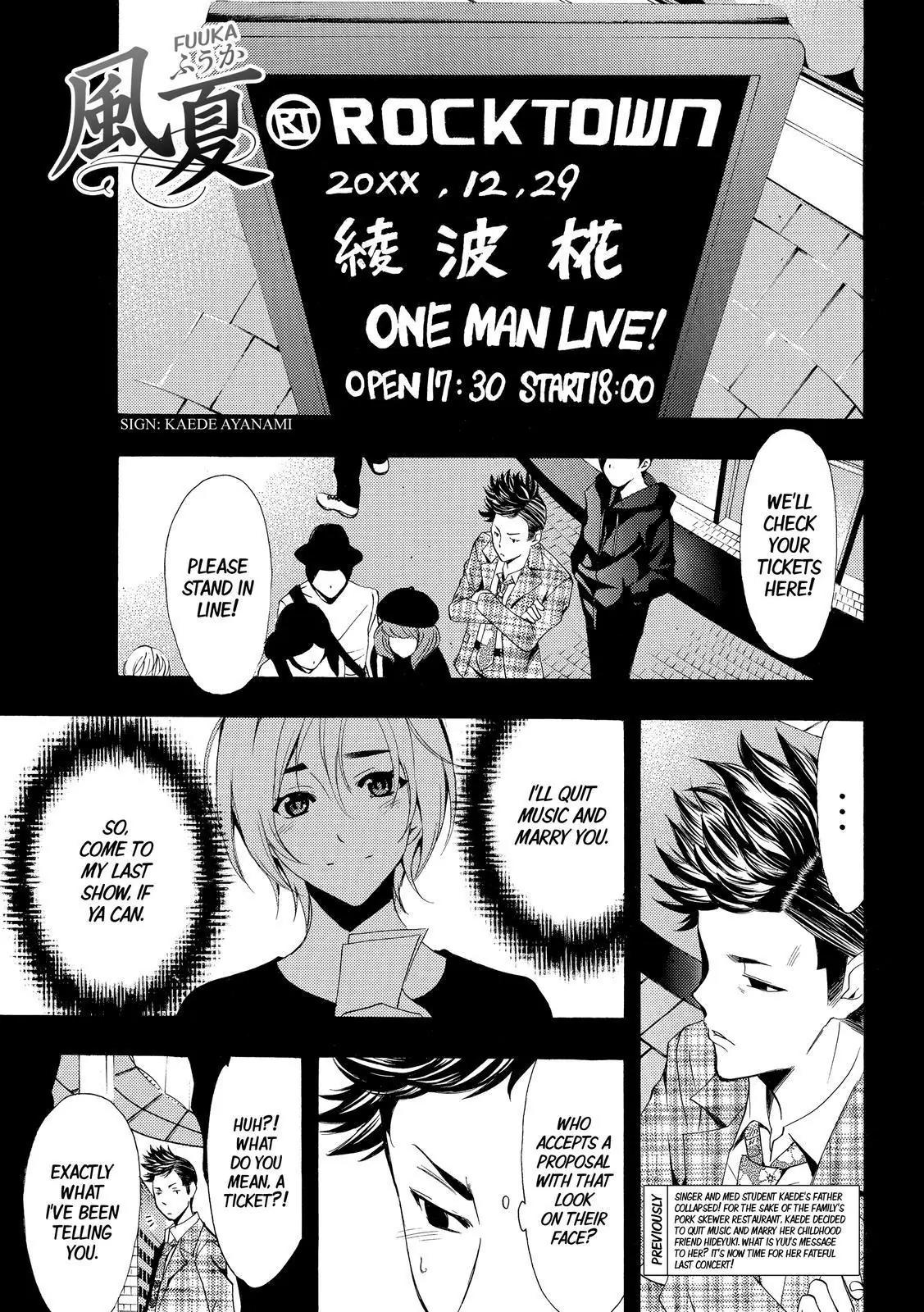 Fuuka Chapter 131 page 1 - Chapter 131: Wishes and Hopes.