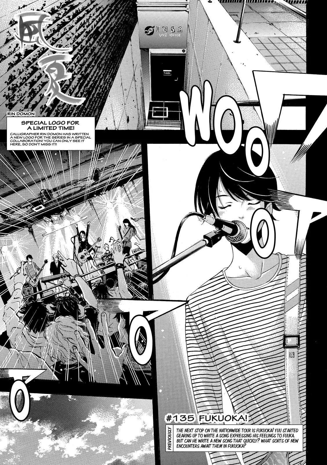 Fuuka Chapter 135 page 1 - Chapter 135: Fukuoka!