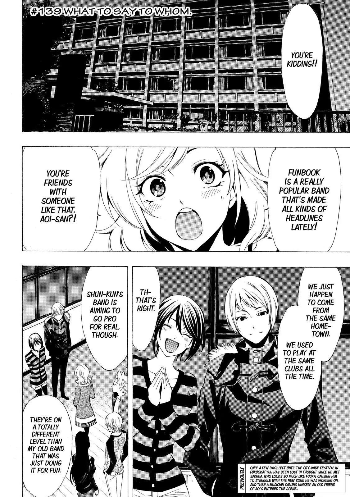 Fuuka Chapter 139 page 2 - Chapter 139: What To Say To Whom