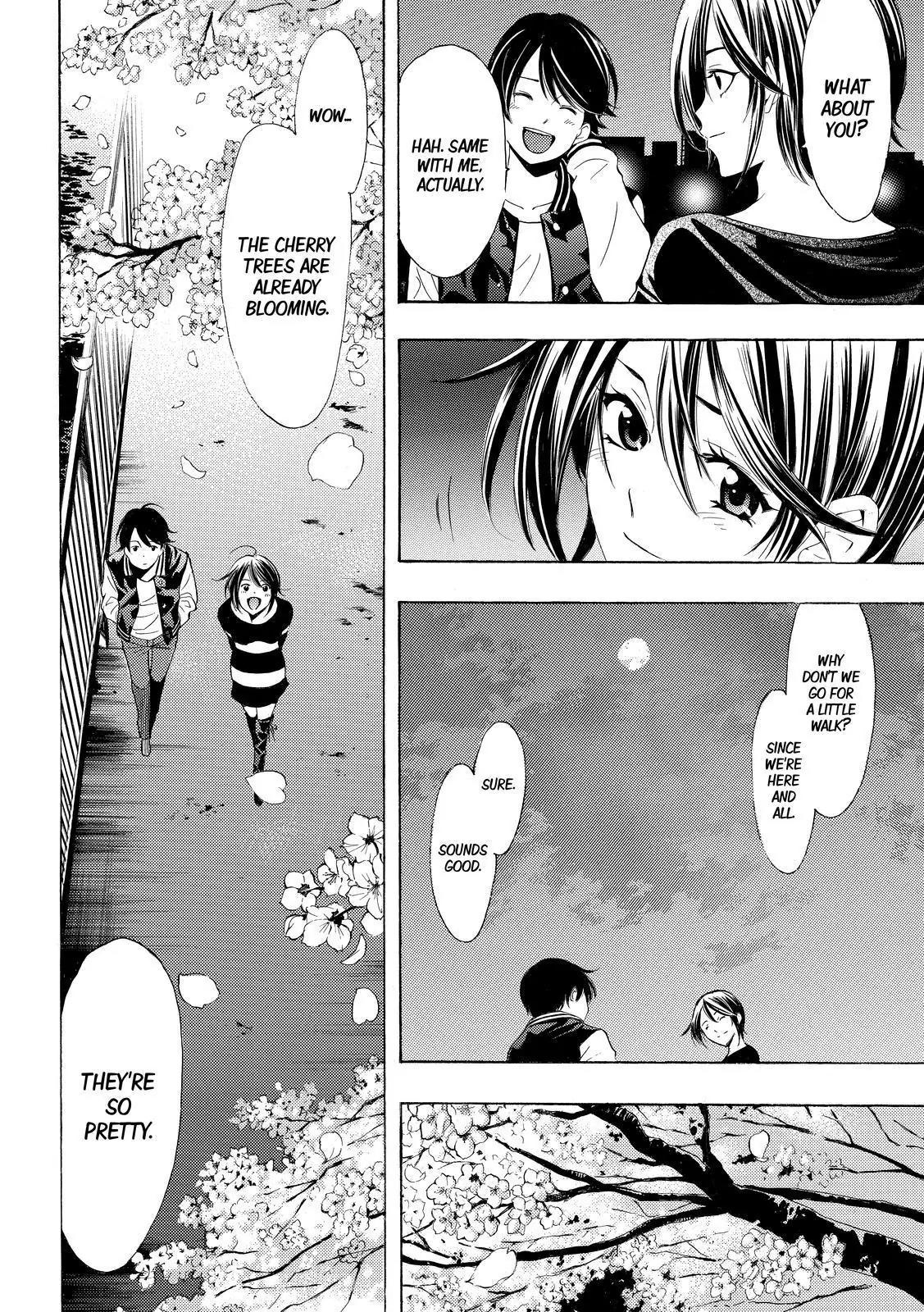 Fuuka Chapter 147 page 6 - Chapter 147: Cherry Trees At Night!