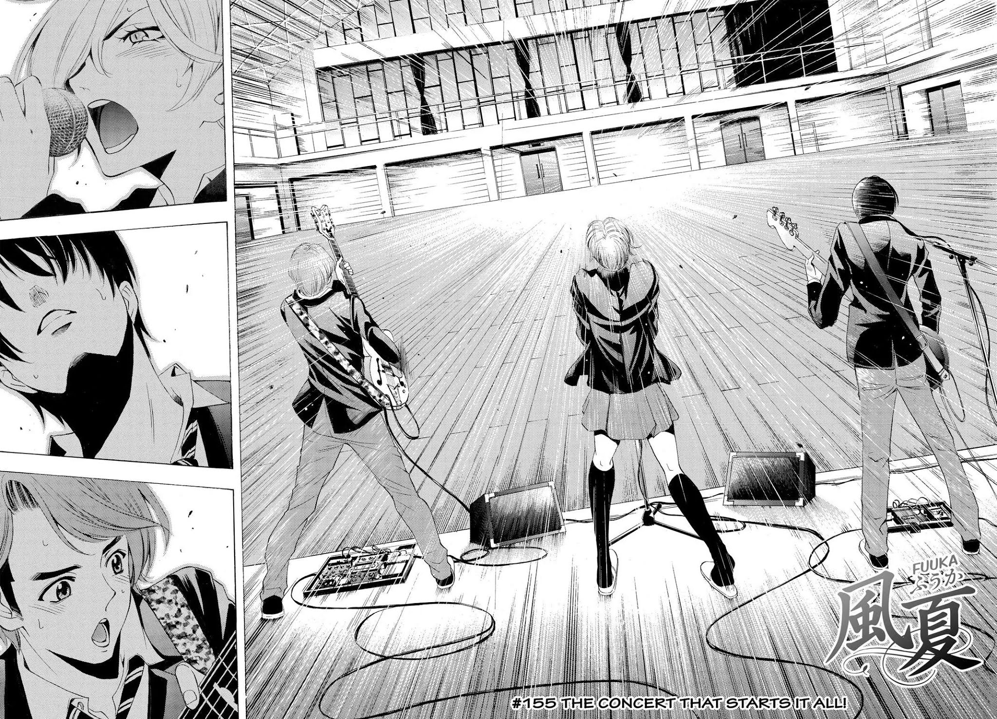 Fuuka Chapter 155 page 13 - Chapter 155: The concert that starts it all !
