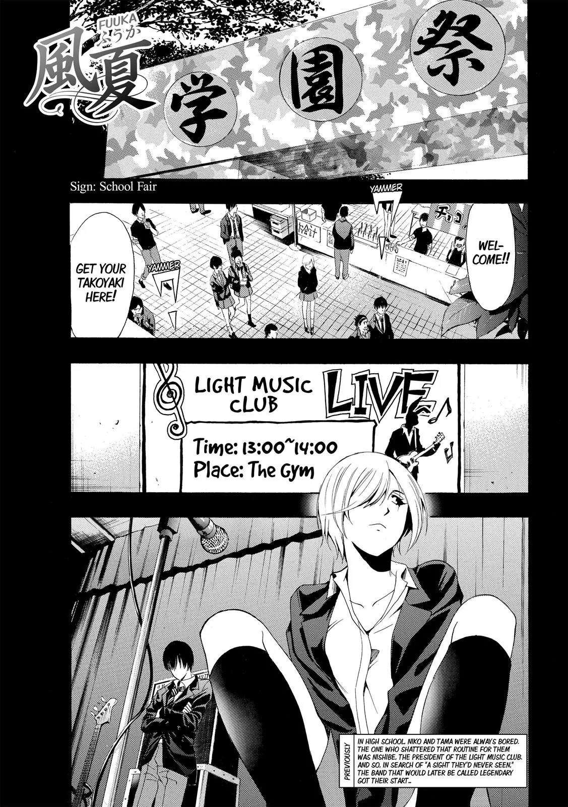 Fuuka Chapter 155 page 2 - Chapter 155: The concert that starts it all !