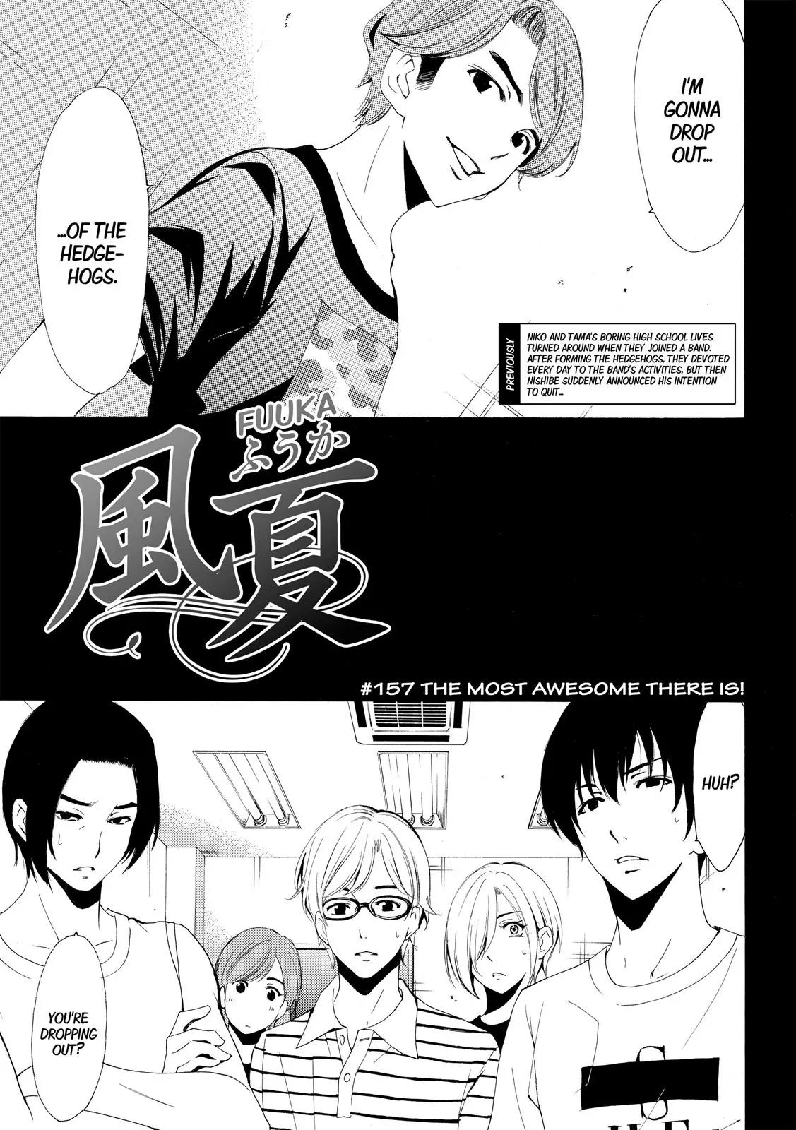 Fuuka Chapter 157 page 2 - Chapter 157: The Most Awesome There Is!