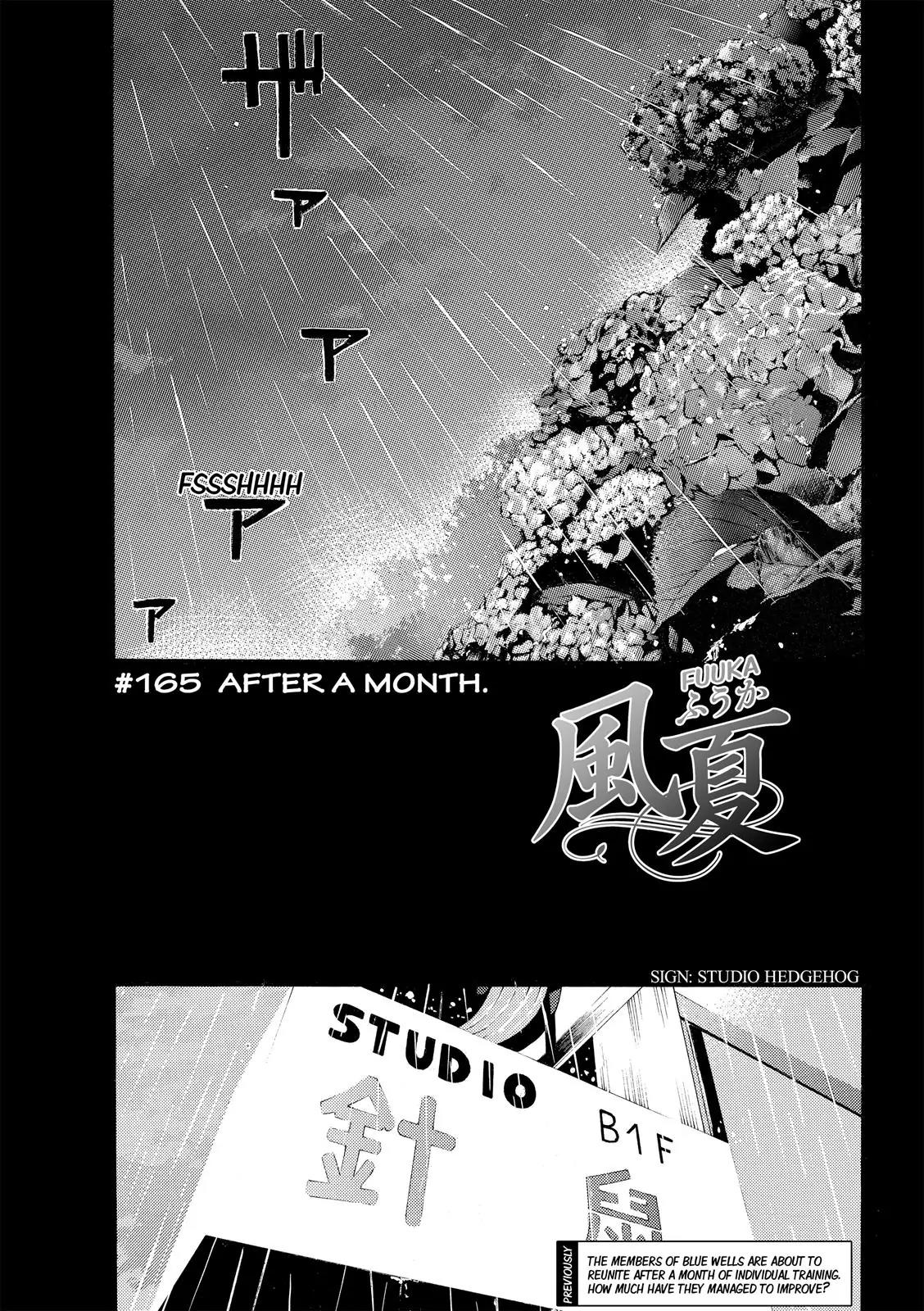 Fuuka Chapter 165 page 2 - Chapter 165: After A Month