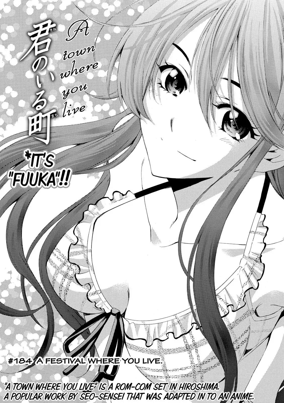 Fuuka Chapter 184 page 2 - Chapter 184: A Festival Where You Live