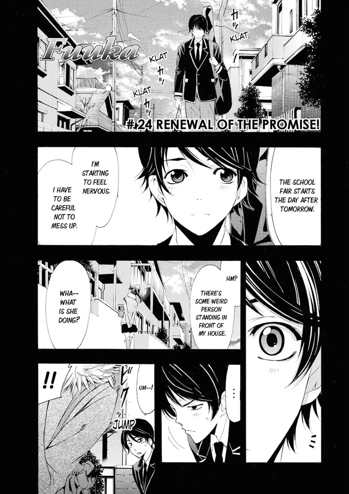 Fuuka Chapter 24 page 1 - Chapter 24: Renewal of the Promise!