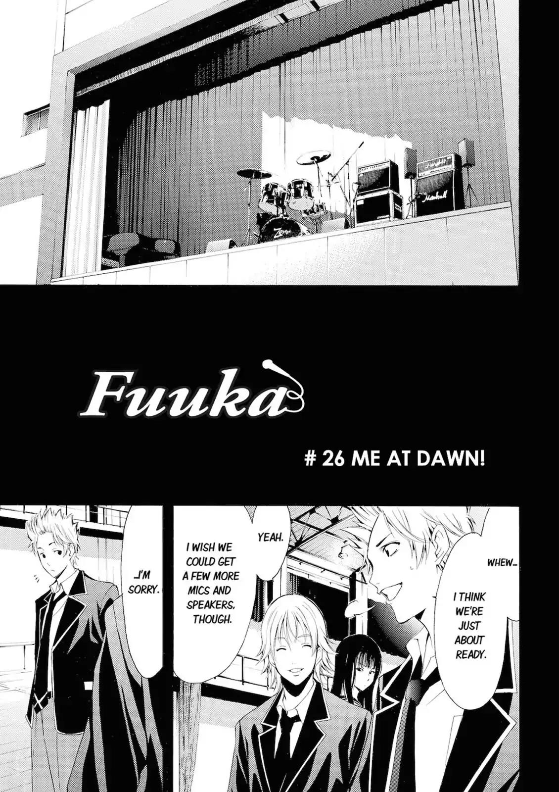 Fuuka Chapter 26 page 1 - Chapter 26: Me at Dawn!