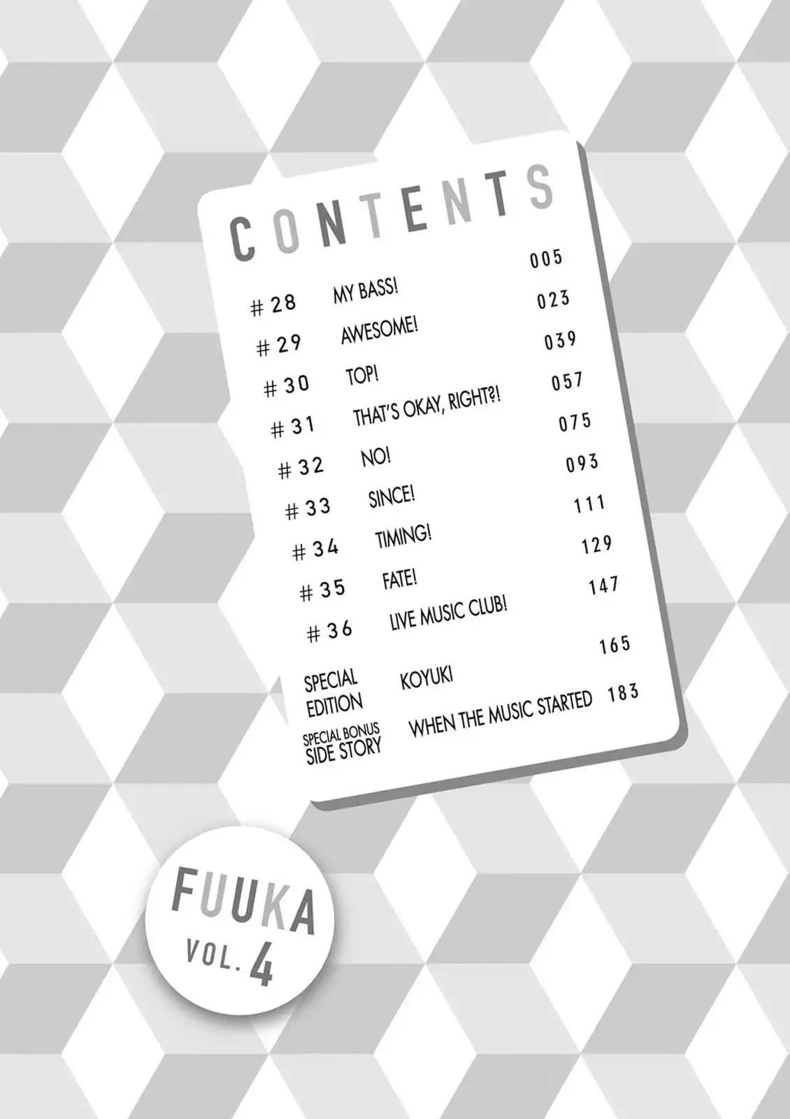 Fuuka Chapter 28 page 5 - Chapter 28: My Bass!