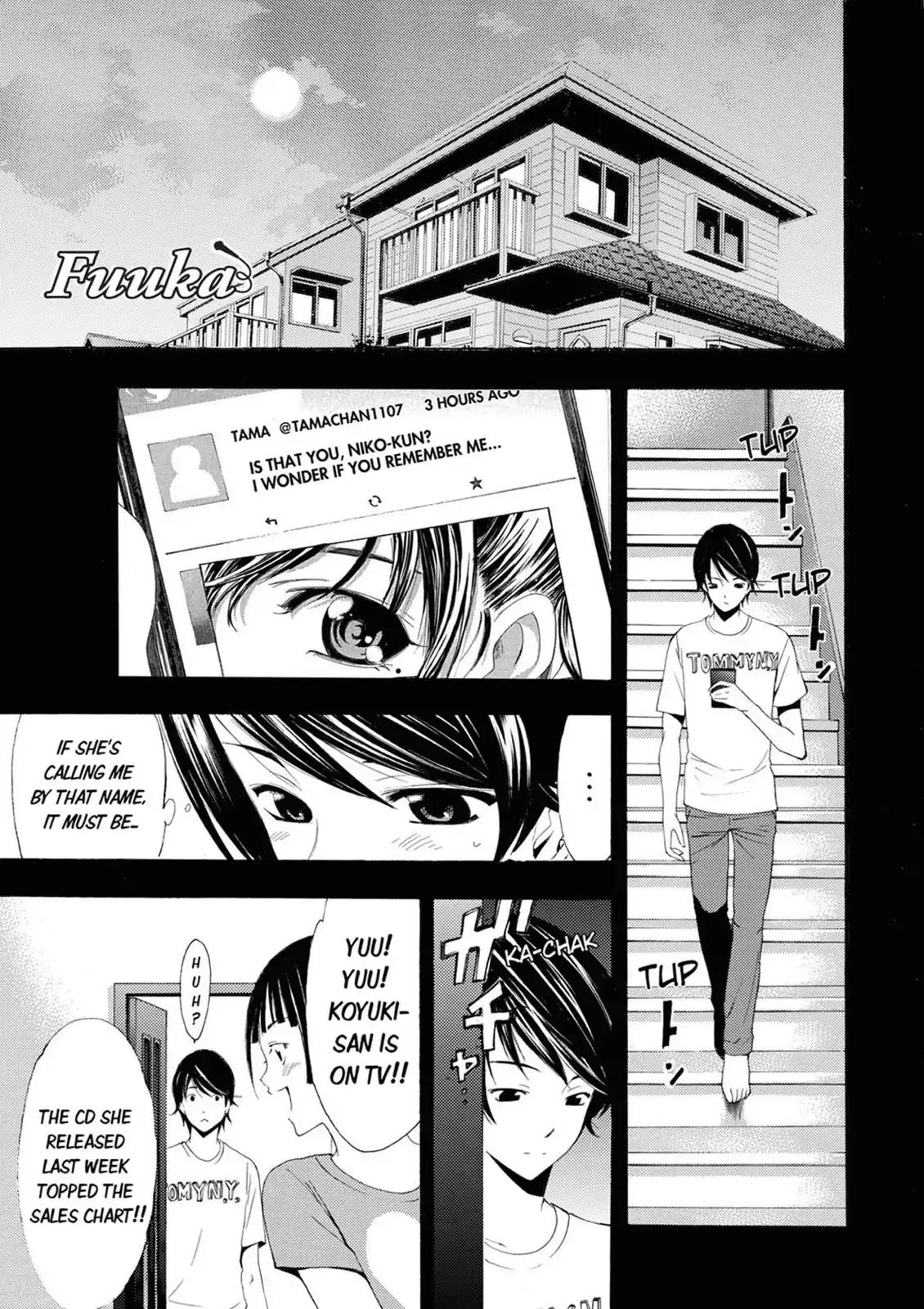 Fuuka Chapter 3 page 1 - Chapter 3: The Reason For Her Tears!