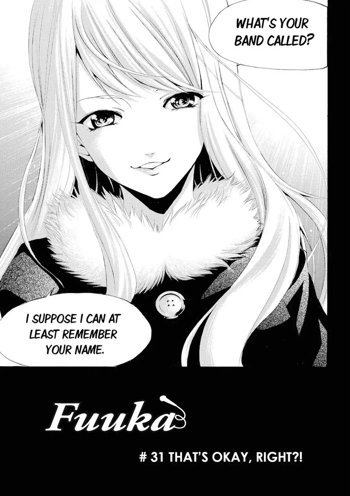 Fuuka Chapter 31 page 1 - Chapter 31: That's Okay, Right?!