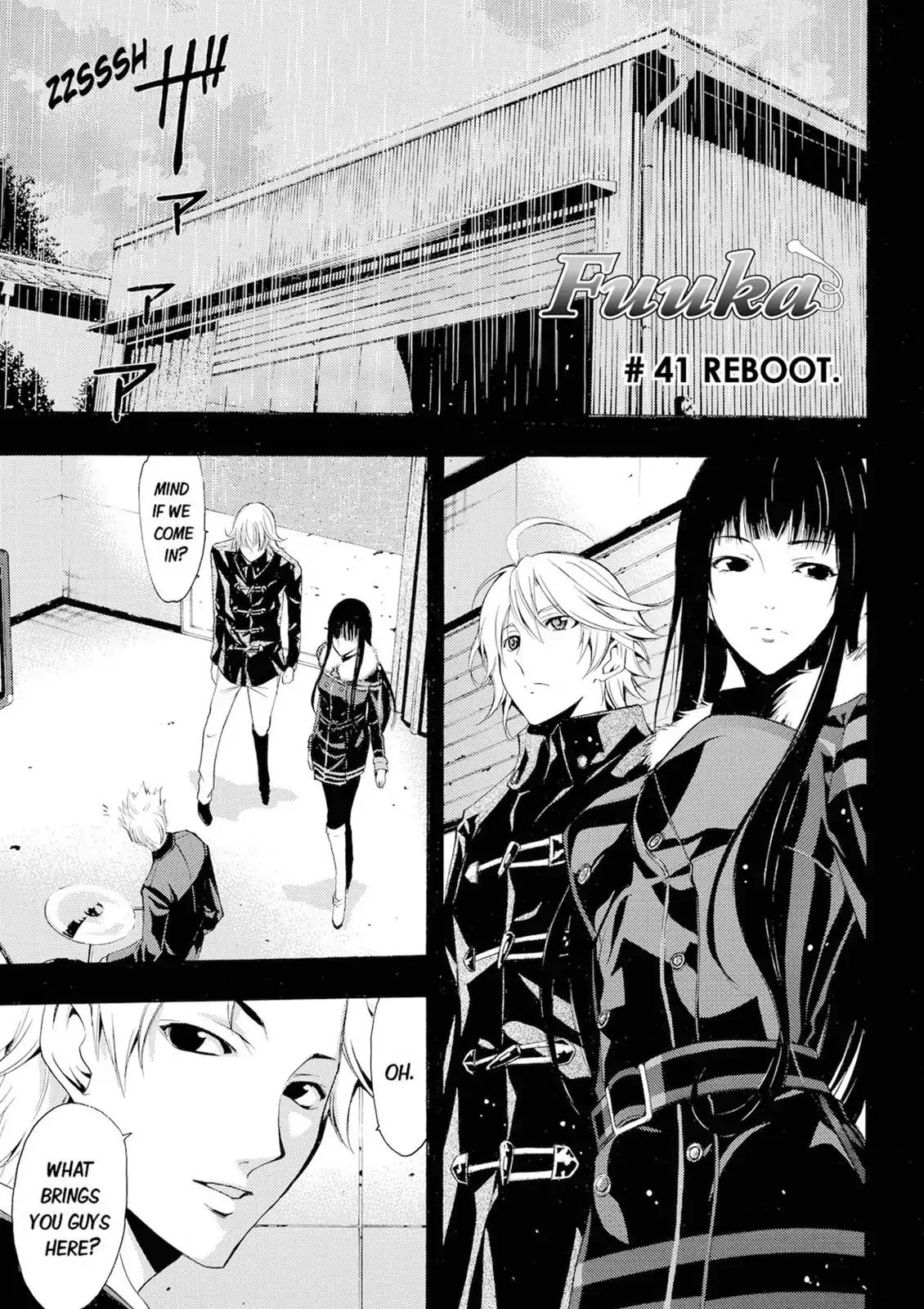 Fuuka Chapter 41 page 1 - Chapter 41: Reboot.