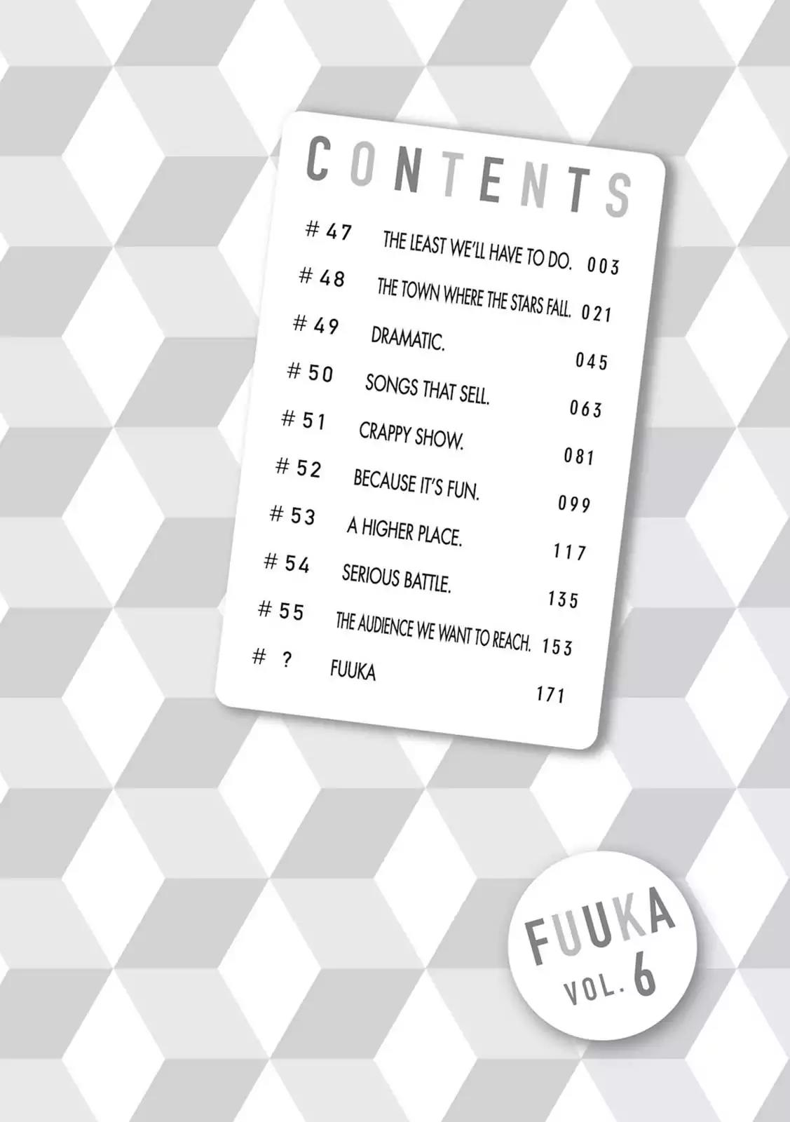 Fuuka Chapter 47 page 3 - Chapter 47: The Least We'll Have to Do.