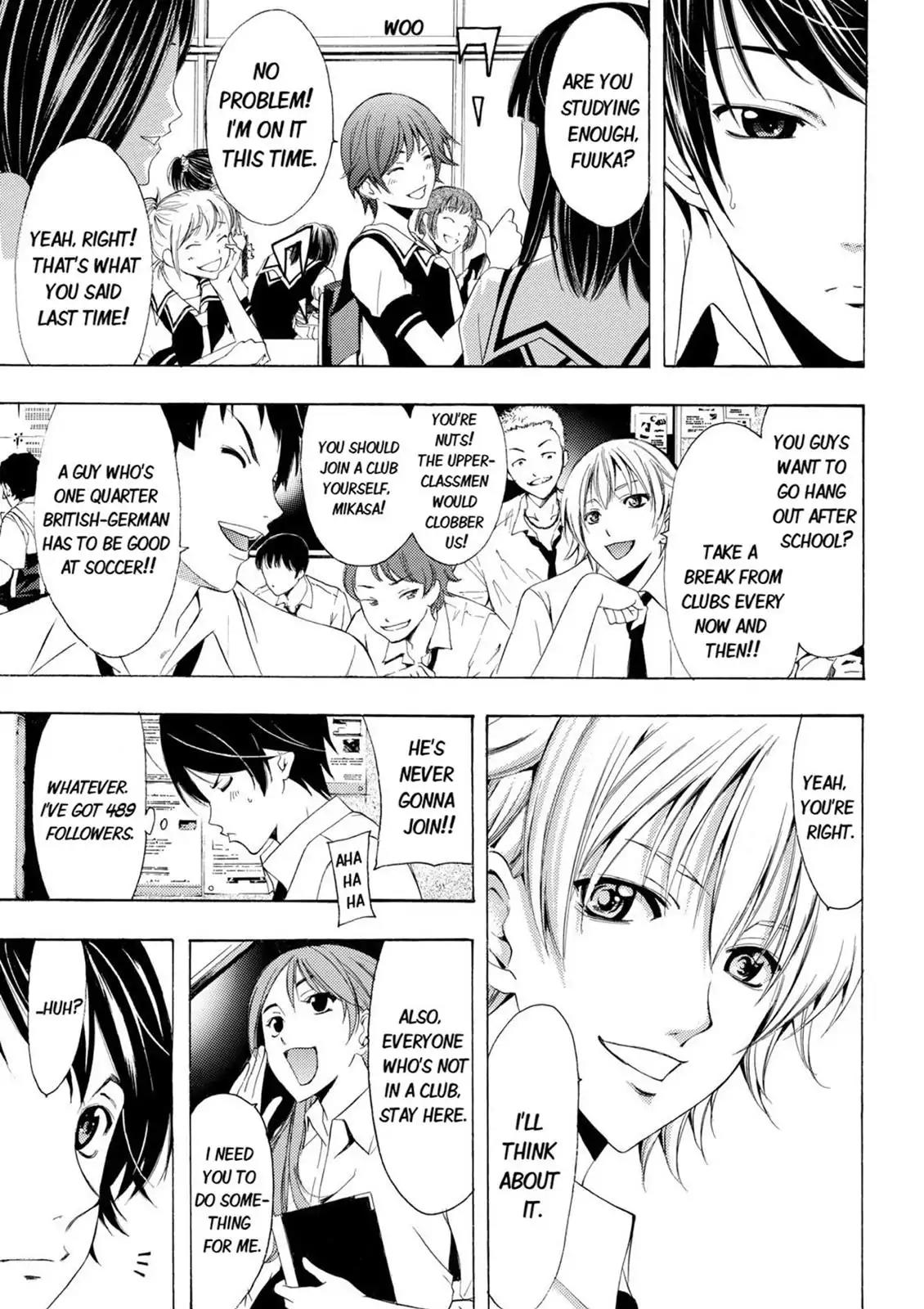 Fuuka Chapter 5 page 3 - Chapter 5: Coming Out!