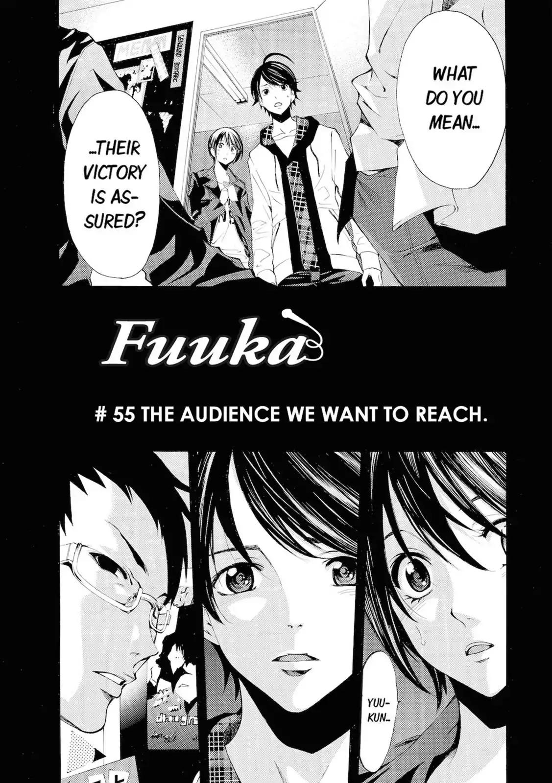 Fuuka Chapter 55 page 1 - Chapter 55: The Audience we Want to ReaChapter
