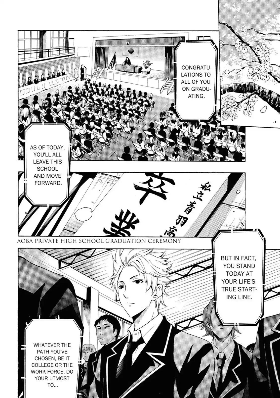 Fuuka Chapter 58 page 4 - Chapter 58: Graduation.