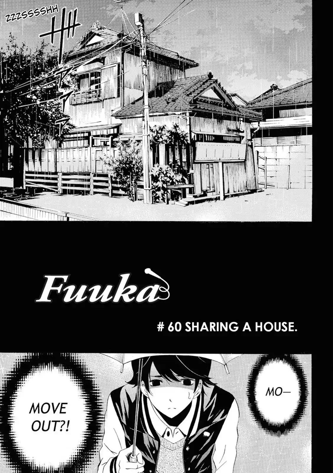 Fuuka Chapter 60 page 1 - Chapter 60: Sharing a House.