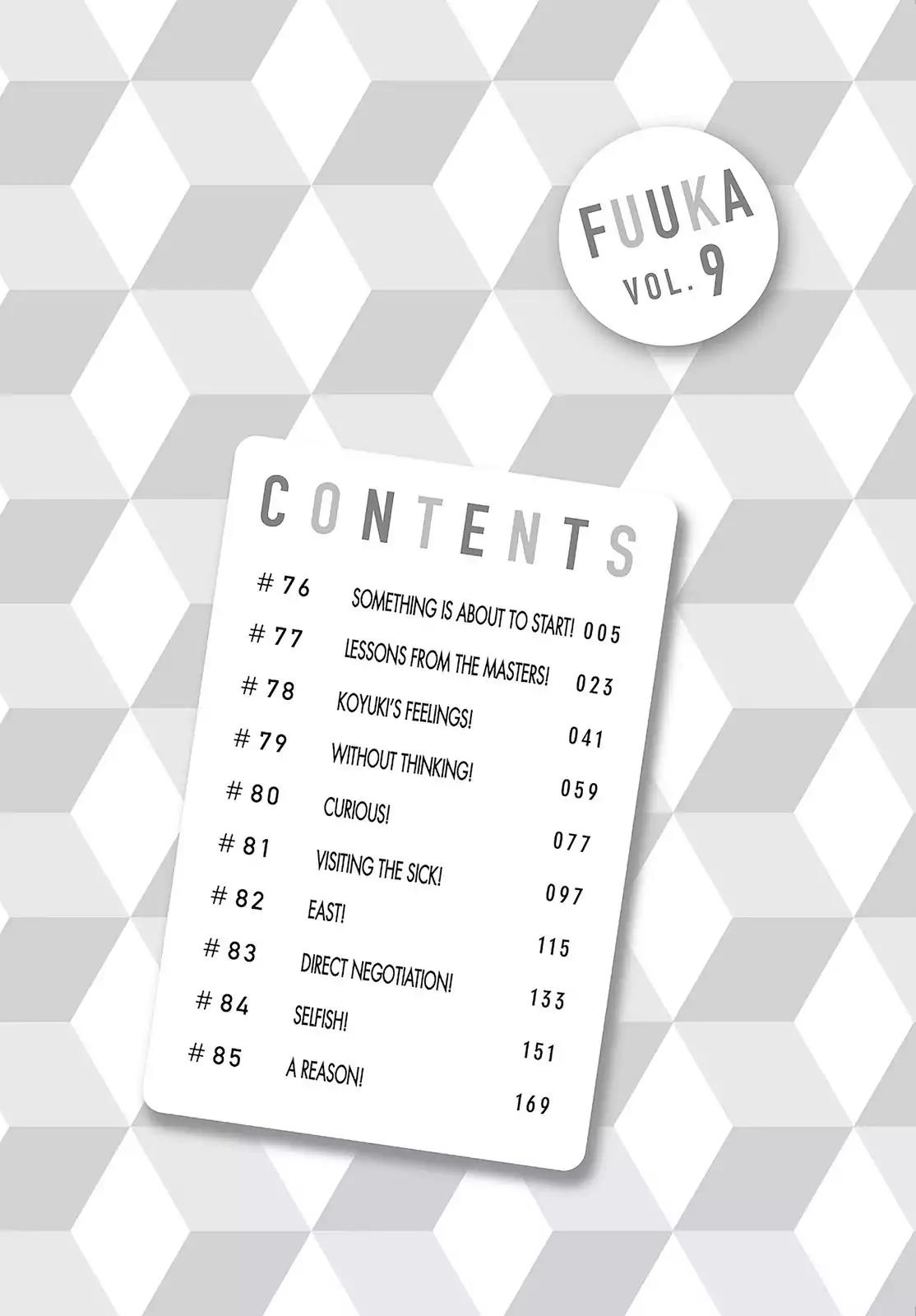 Fuuka Chapter 76 page 5 - Chapter 76: Something is About to Start!