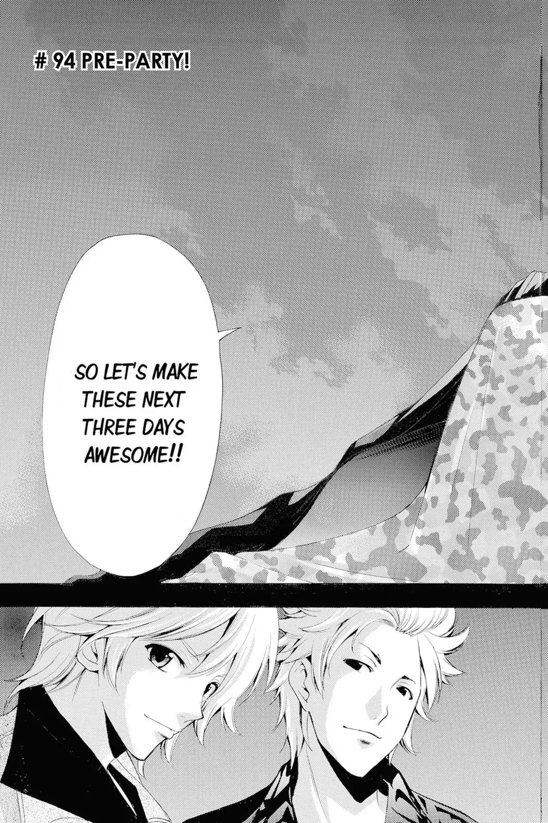 Fuuka Chapter 94 page 3 - Chapter 94: Pre-Party!
