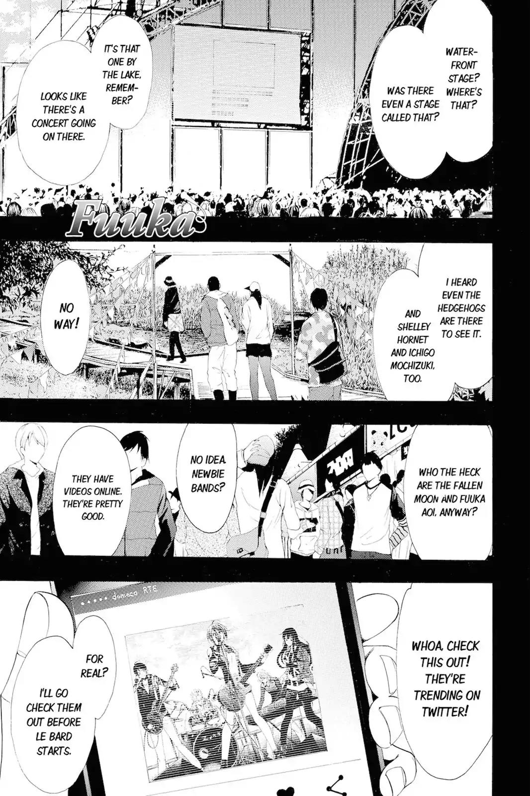 Fuuka Chapter 99 page 1 - Chapter 99: Our Wings!
