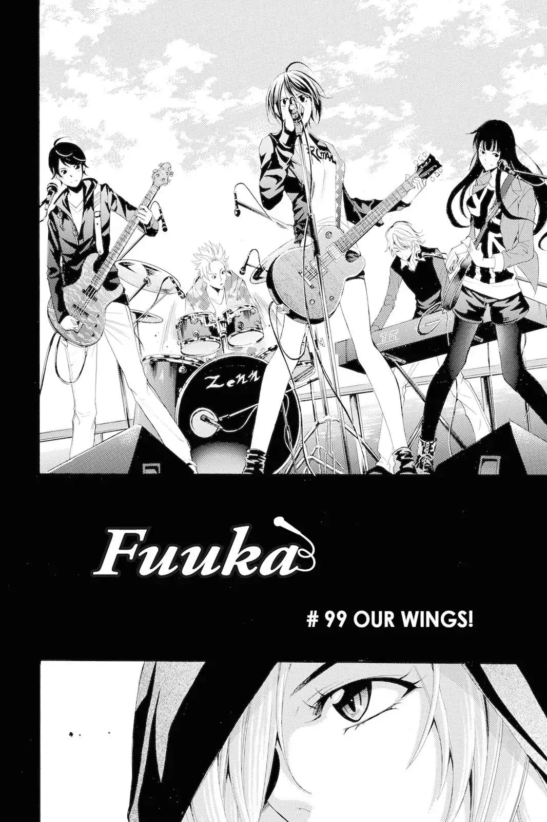 Fuuka Chapter 99 page 2 - Chapter 99: Our Wings!
