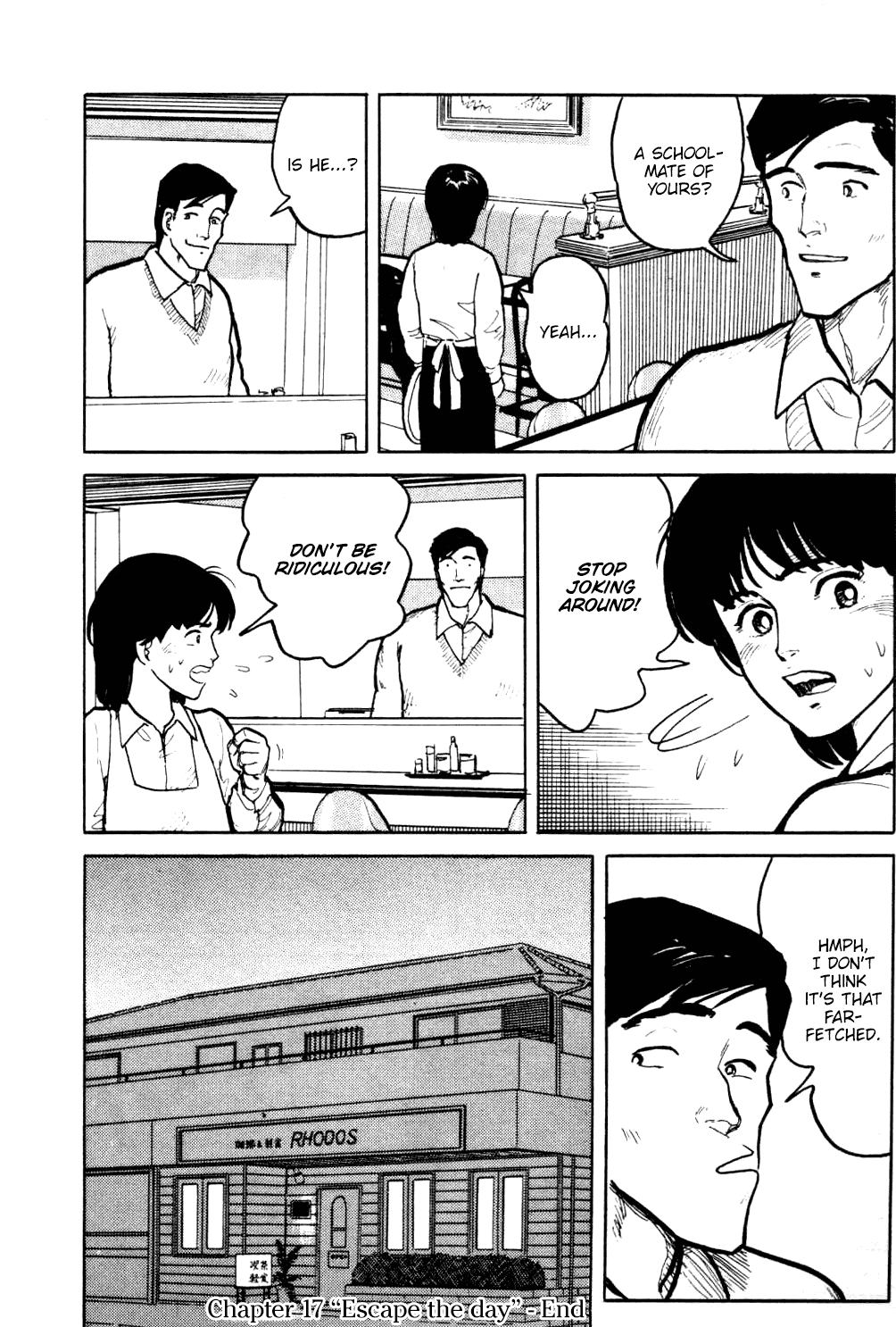 Fuuko no Iru Mise Chapter 17 page 21 - Chapter 17: Escape the day