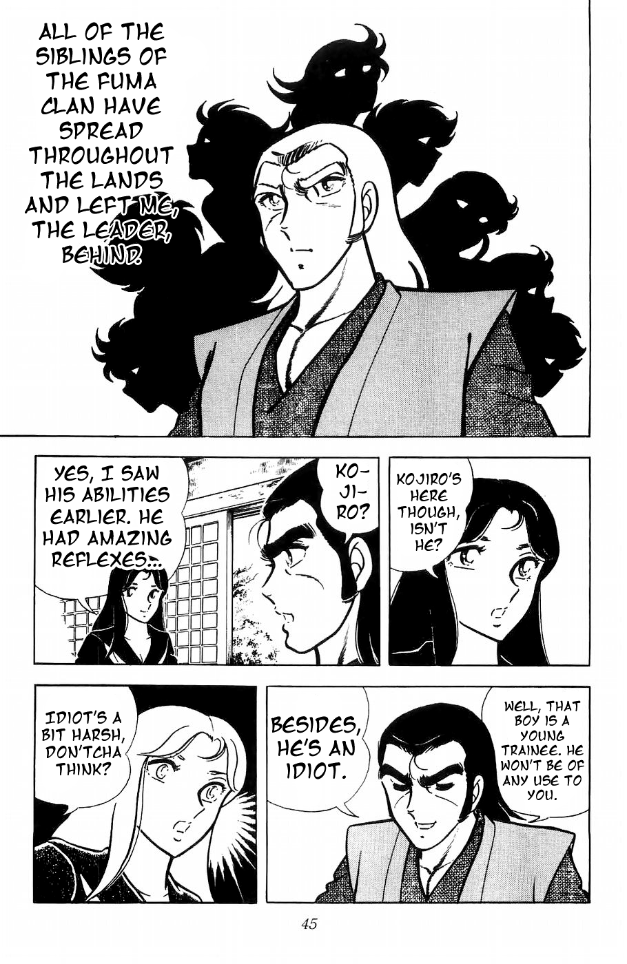 Fuuma no Kojiro Chapter 1 page 38 - Chapter 1: Kojiro's Departure