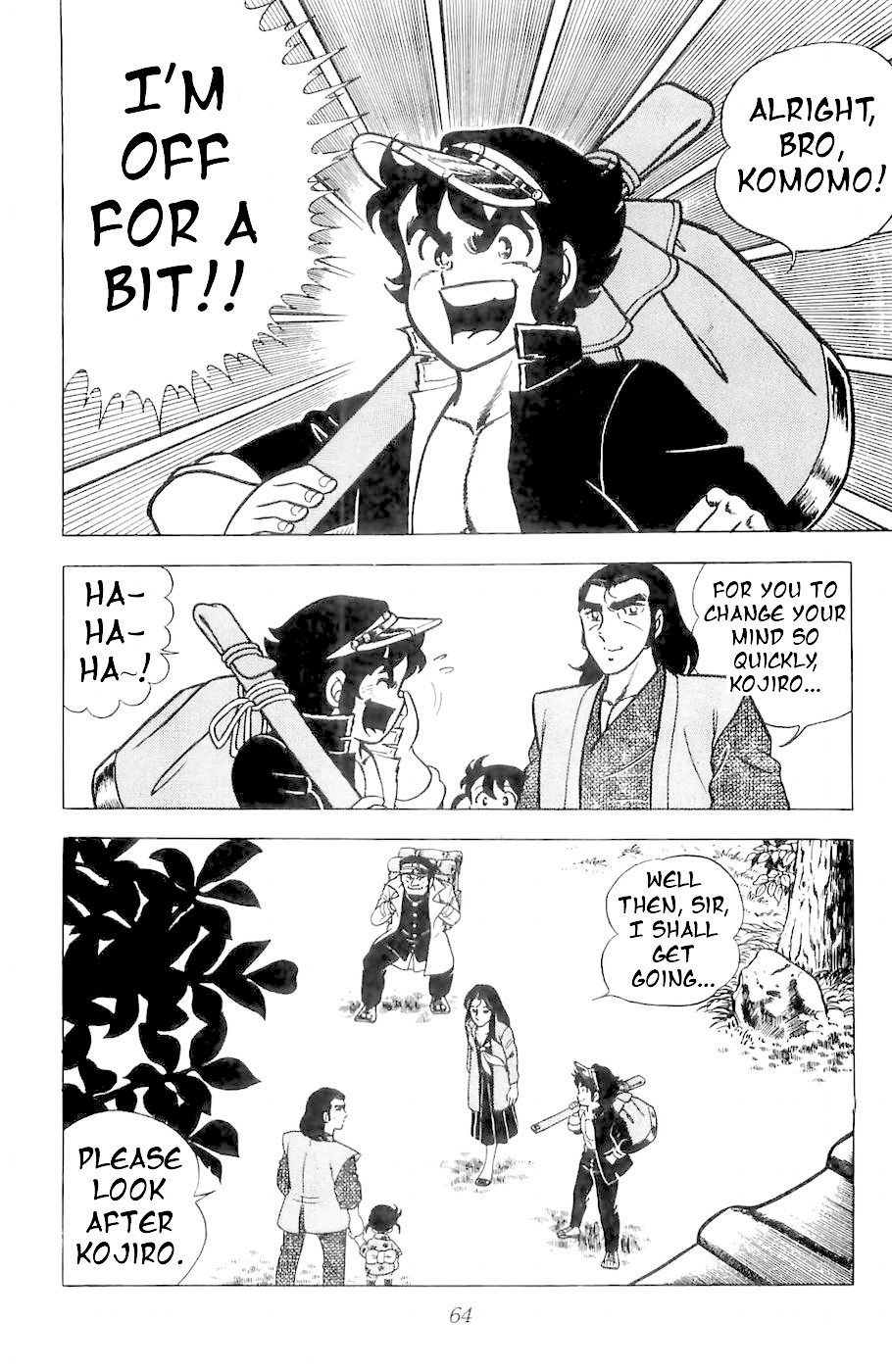 Fuuma no Kojiro Chapter 1 page 57 - Chapter 1: Kojiro's Departure