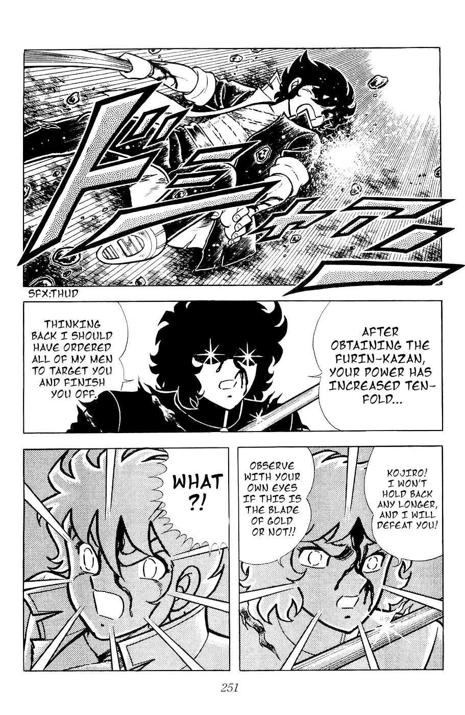 Fuuma no Kojiro Chapter 14 page 25 - Chapter 14: Man with the Golden Blade