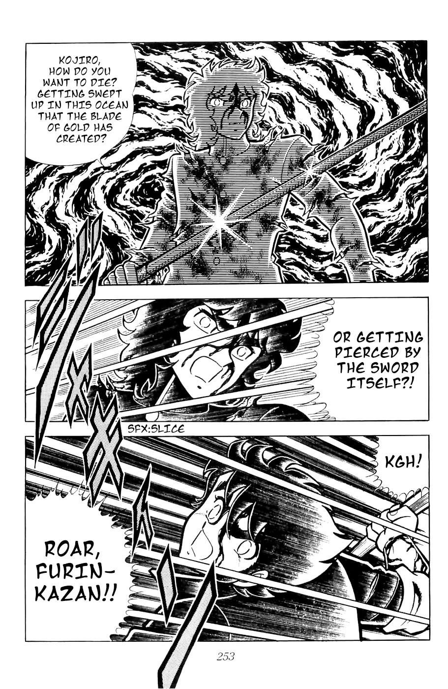 Fuuma no Kojiro Chapter 14 page 27 - Chapter 14: Man with the Golden Blade