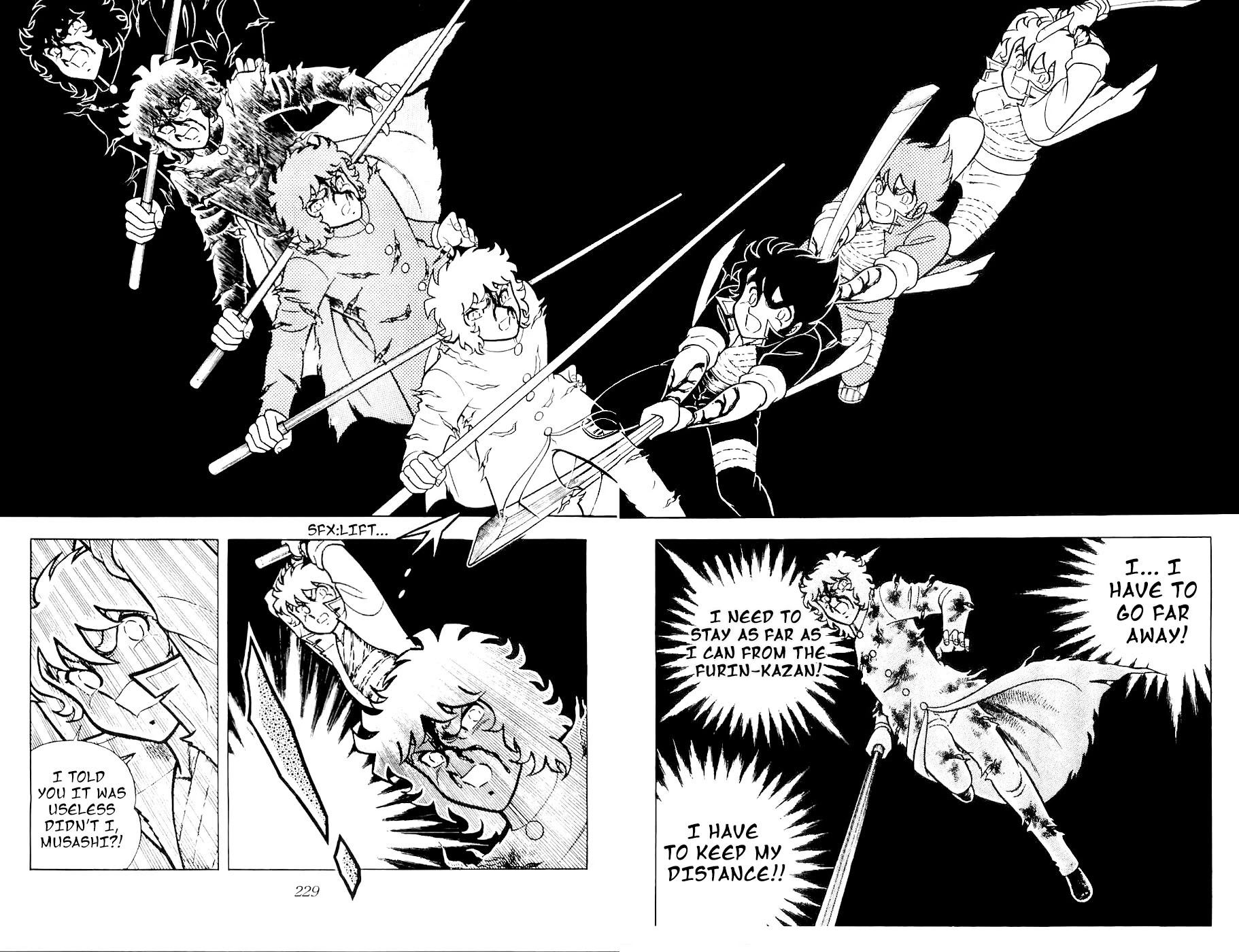 Fuuma no Kojiro Chapter 14 page 8 - Chapter 14: Man with the Golden Blade