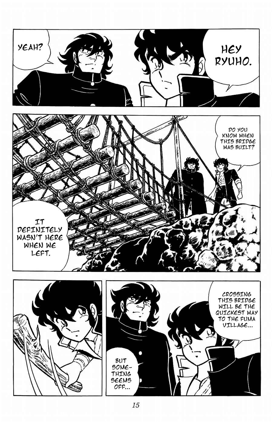 Fuuma no Kojiro Chapter 16 page 13 - Chapter 16: Their Names are Chaos