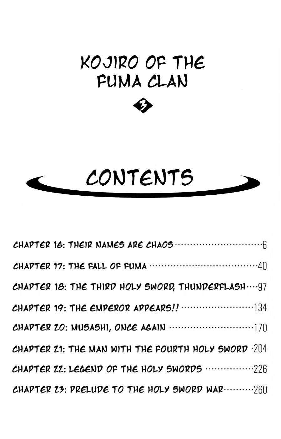 Fuuma no Kojiro Chapter 16 page 3 - Chapter 16: Their Names are Chaos