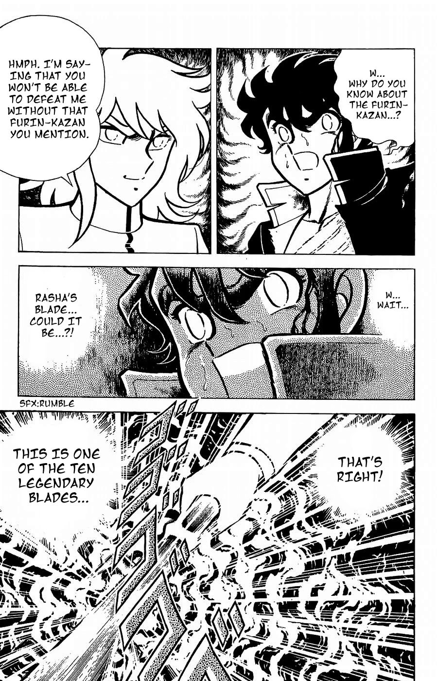 Fuuma no Kojiro Chapter 18 page 10 - Chapter 18: The Third Holy Sword, Thunderflash