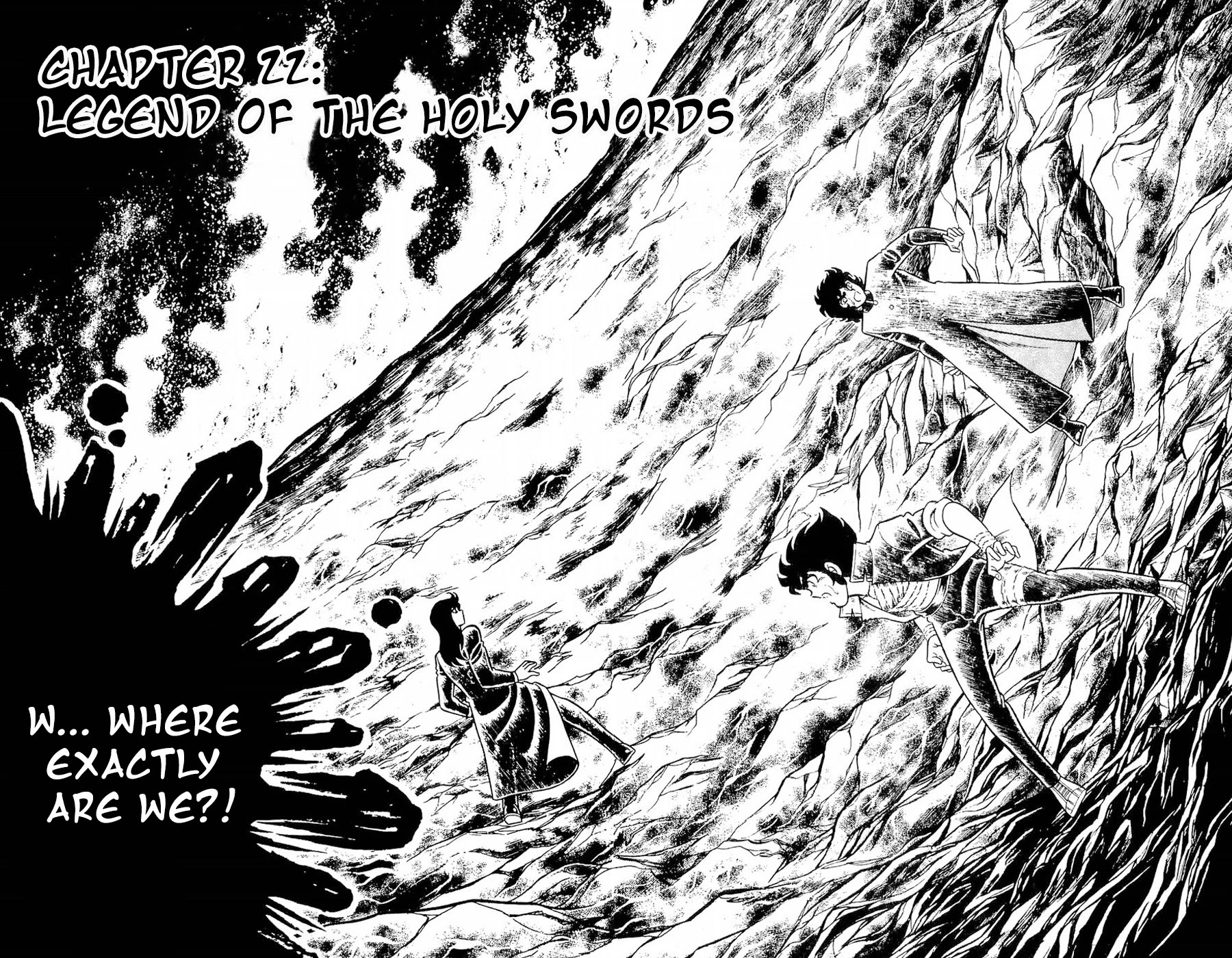 Fuuma no Kojiro Chapter 22 page 1 - Chapter 22: Legend of the Holy Swords