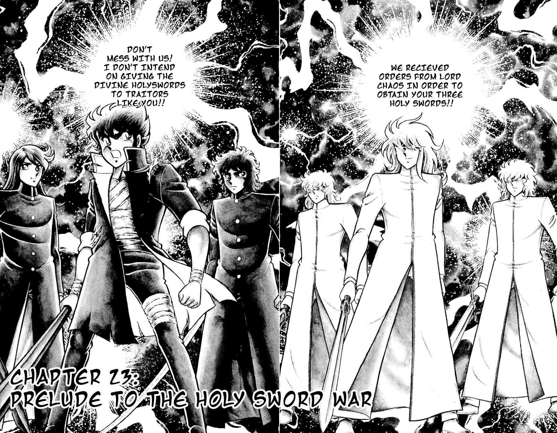 Fuuma no Kojiro Chapter 23 page 1 - Chapter 23: Prelude to the Holy Sword War