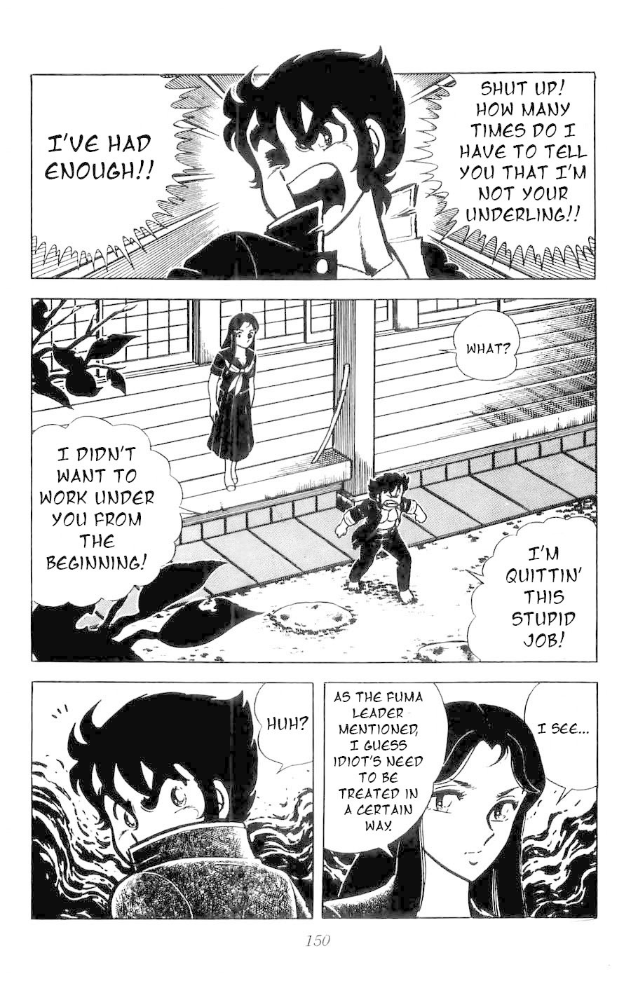 Fuuma no Kojiro Chapter 4 page 7 - Chapter 4: The Three Shadow Brothers