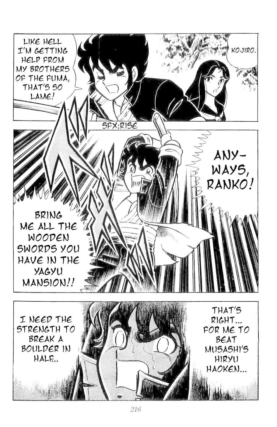 Fuuma no Kojiro Chapter 6 page 14 - Chapter 6: The Eight Generals of Yasha