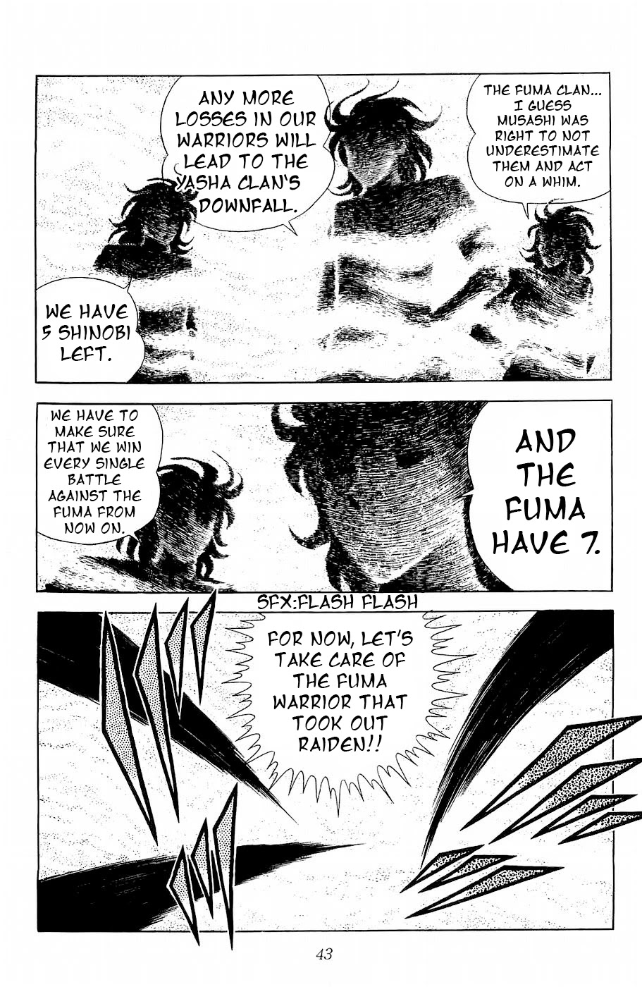 Fuuma no Kojiro Chapter 9 page 39 - Chapter 9: The Seventh Warrior: Kirikaze