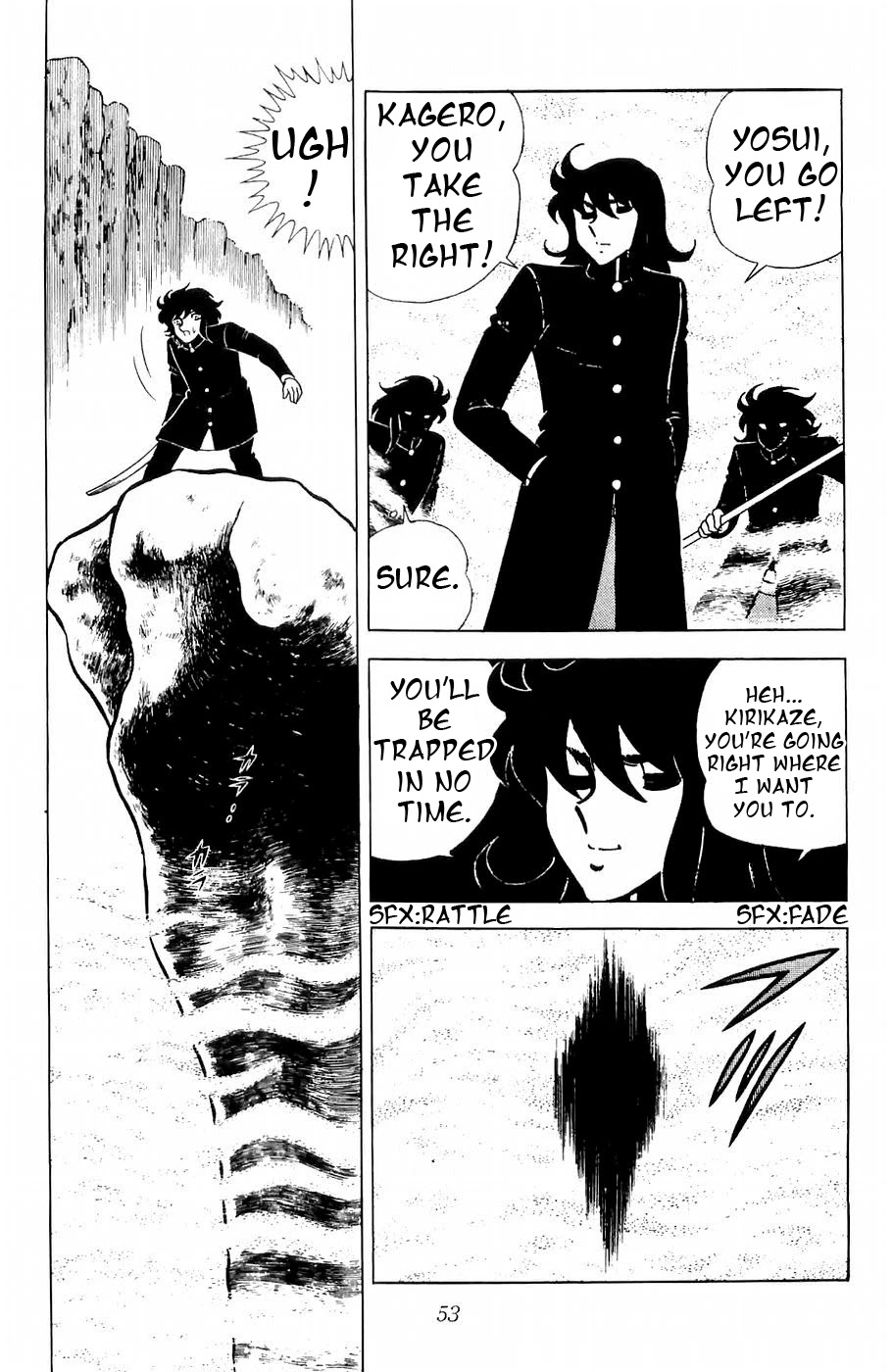 Fuuma no Kojiro Chapter 9 page 49 - Chapter 9: The Seventh Warrior: Kirikaze