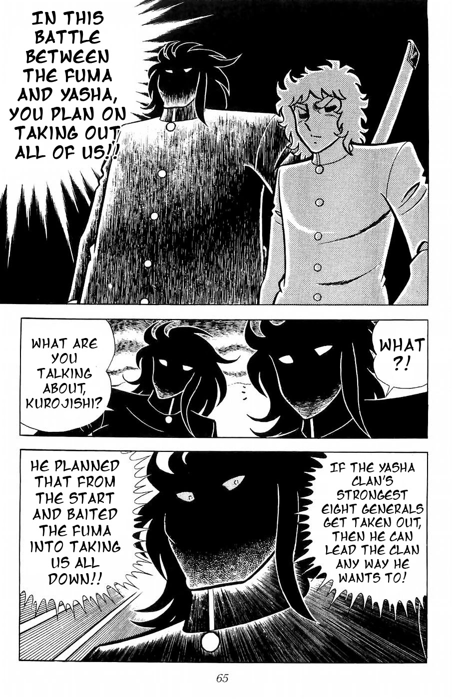 Fuuma no Kojiro Chapter 9 page 60 - Chapter 9: The Seventh Warrior: Kirikaze