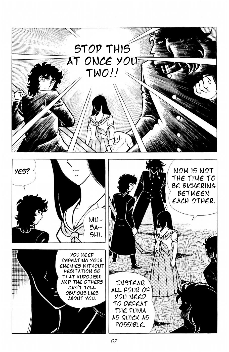 Fuuma no Kojiro Chapter 9 page 62 - Chapter 9: The Seventh Warrior: Kirikaze